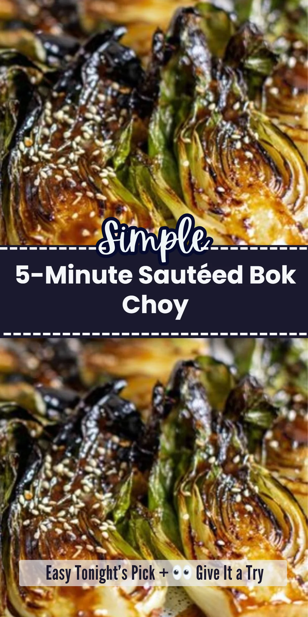 5-Minute Sautéed Bok Choy