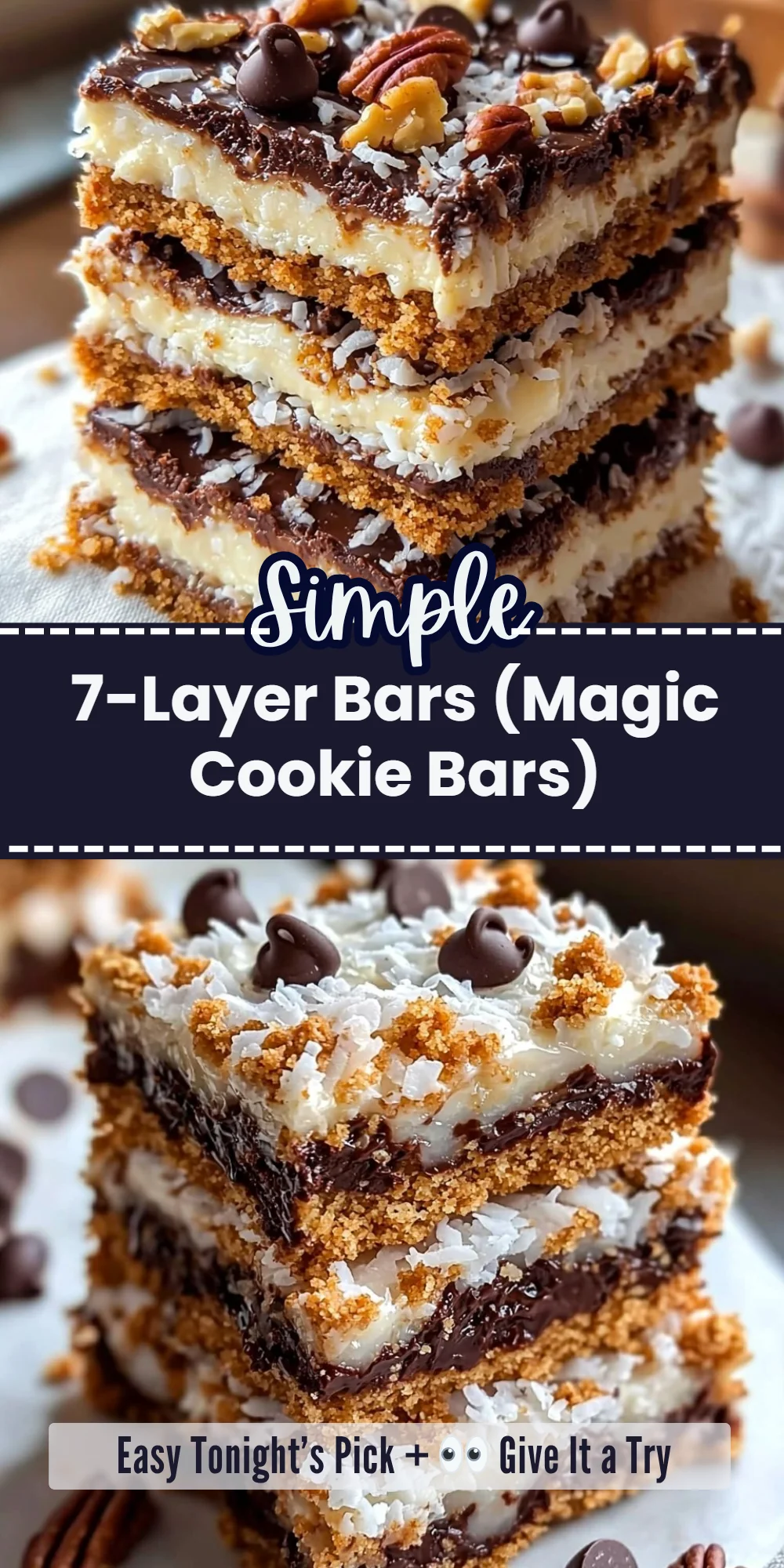 7-Layer Bars (Magic Cookie Bars)
