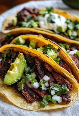 Plate of authentic Mexican street tacos topped with fresh ingredients