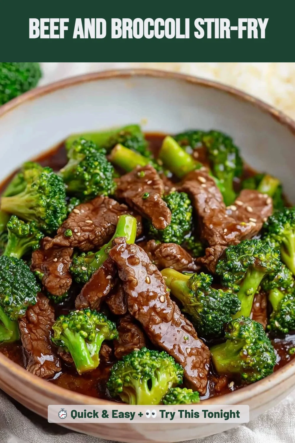 Beef and Broccoli Stir-Fry