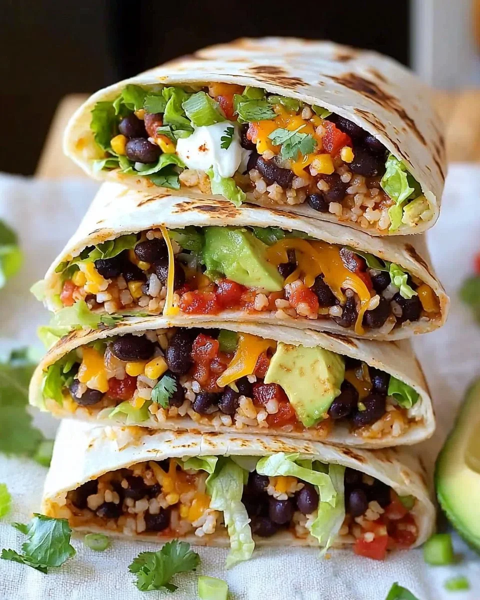 Black Bean Crunch Wrap Supreme