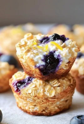 Blueberry and lemon zest cottage cheese bites on a plate