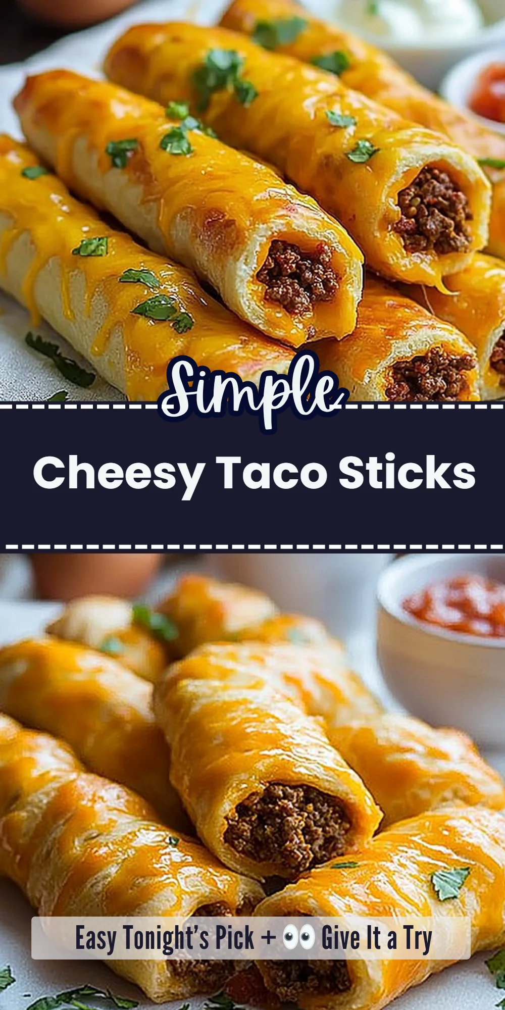 Cheesy Taco Sticks