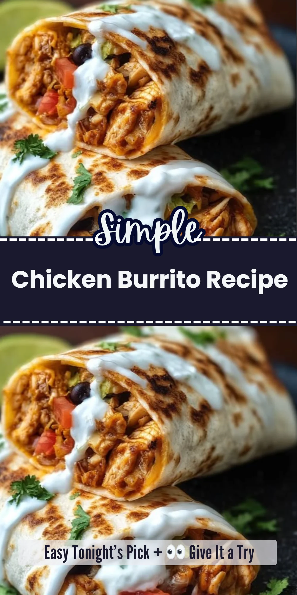 Chicken Burrito Recipe