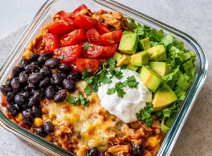 Chicken Enchilada Bowl
