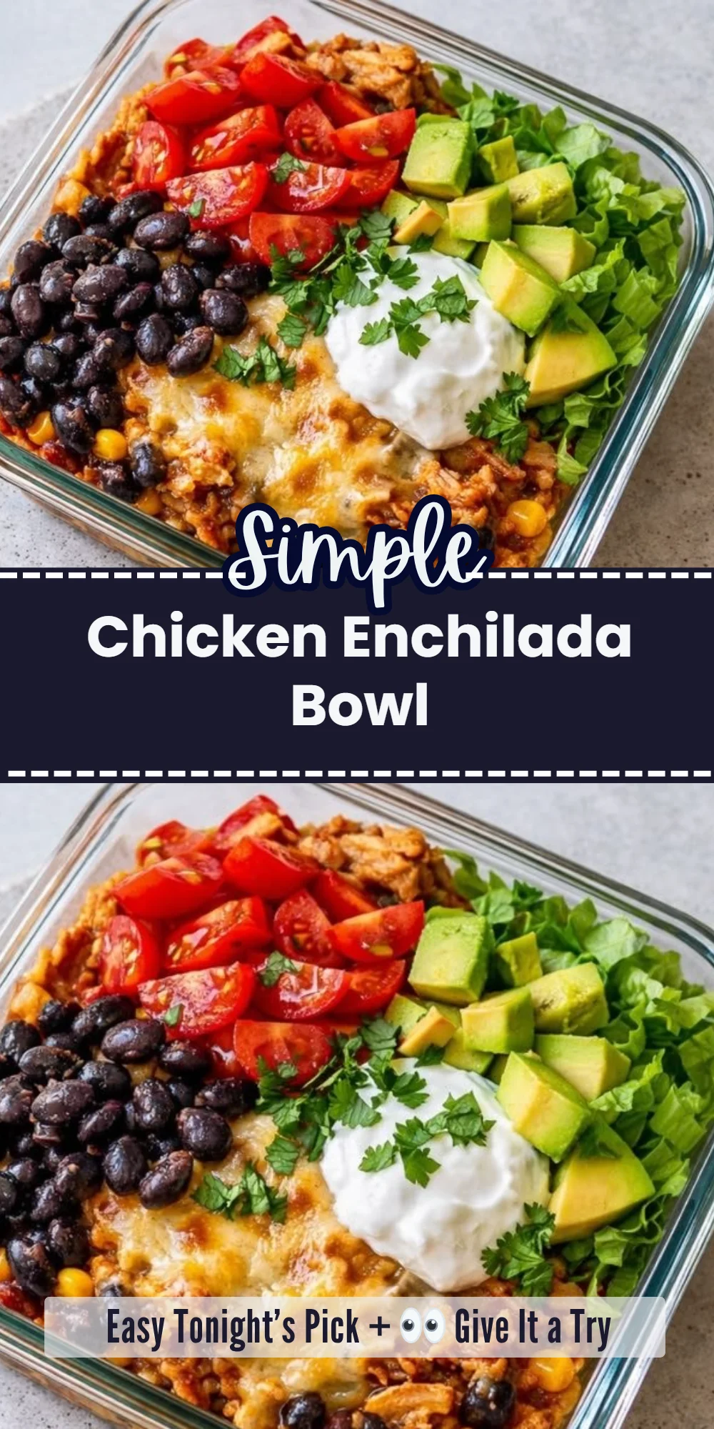 Chicken Enchilada Bowl