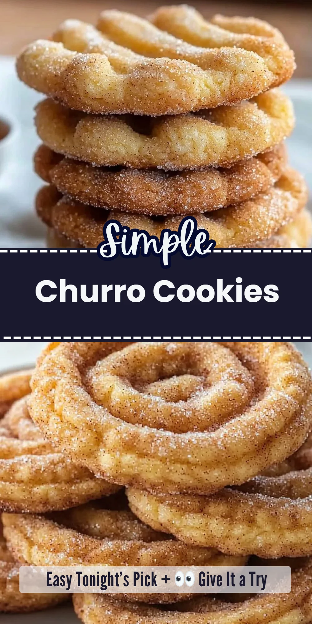 Churro Cookies