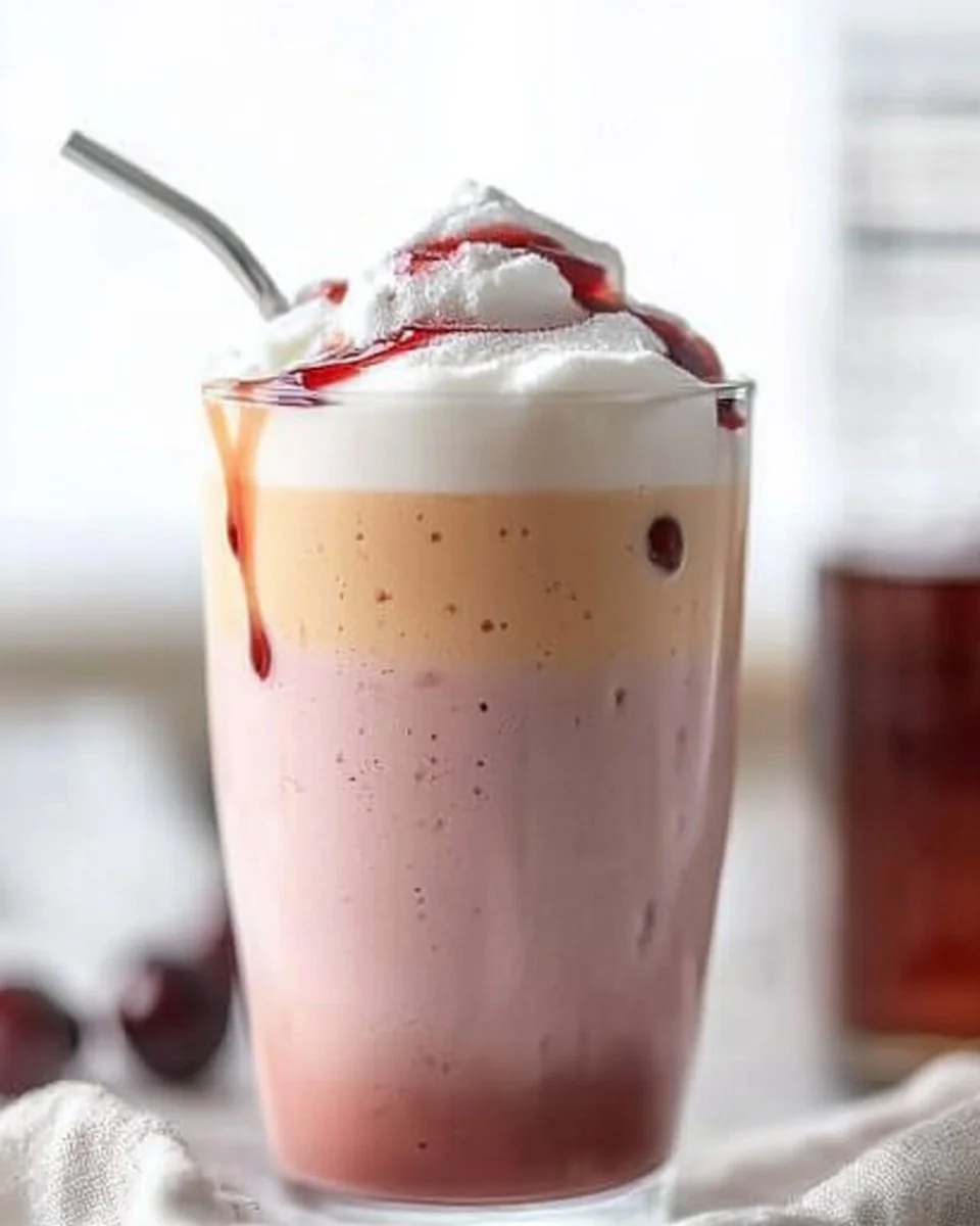Creamy Cherry Cold Foam