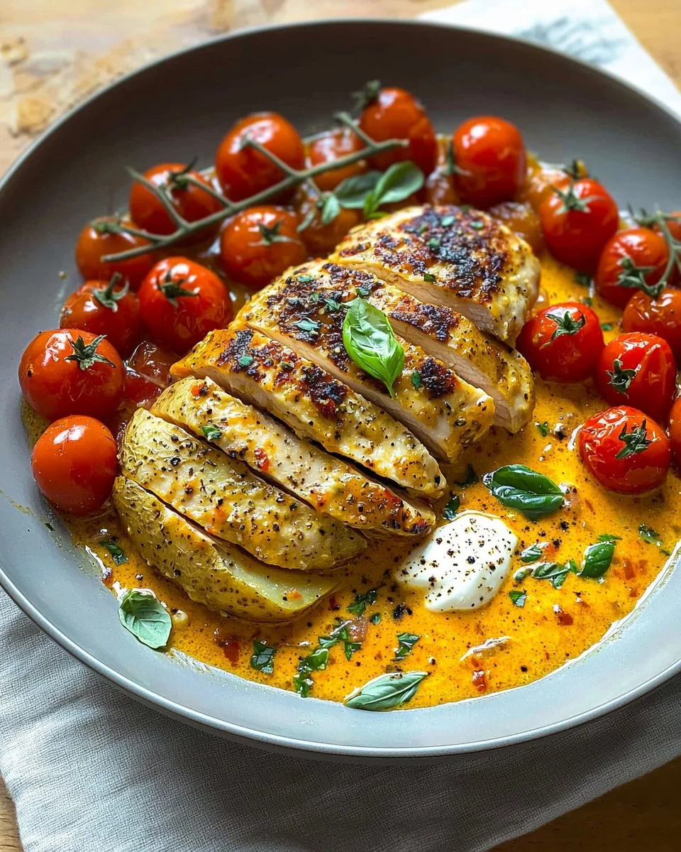 Creamy Tomato Chicken Breast
