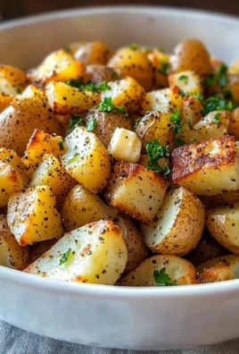 Bowl of easy breakfast potatoes, perfectly seasoned and golden brown.