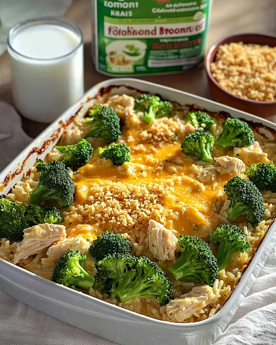 Easy Chicken and Broccoli Casserole