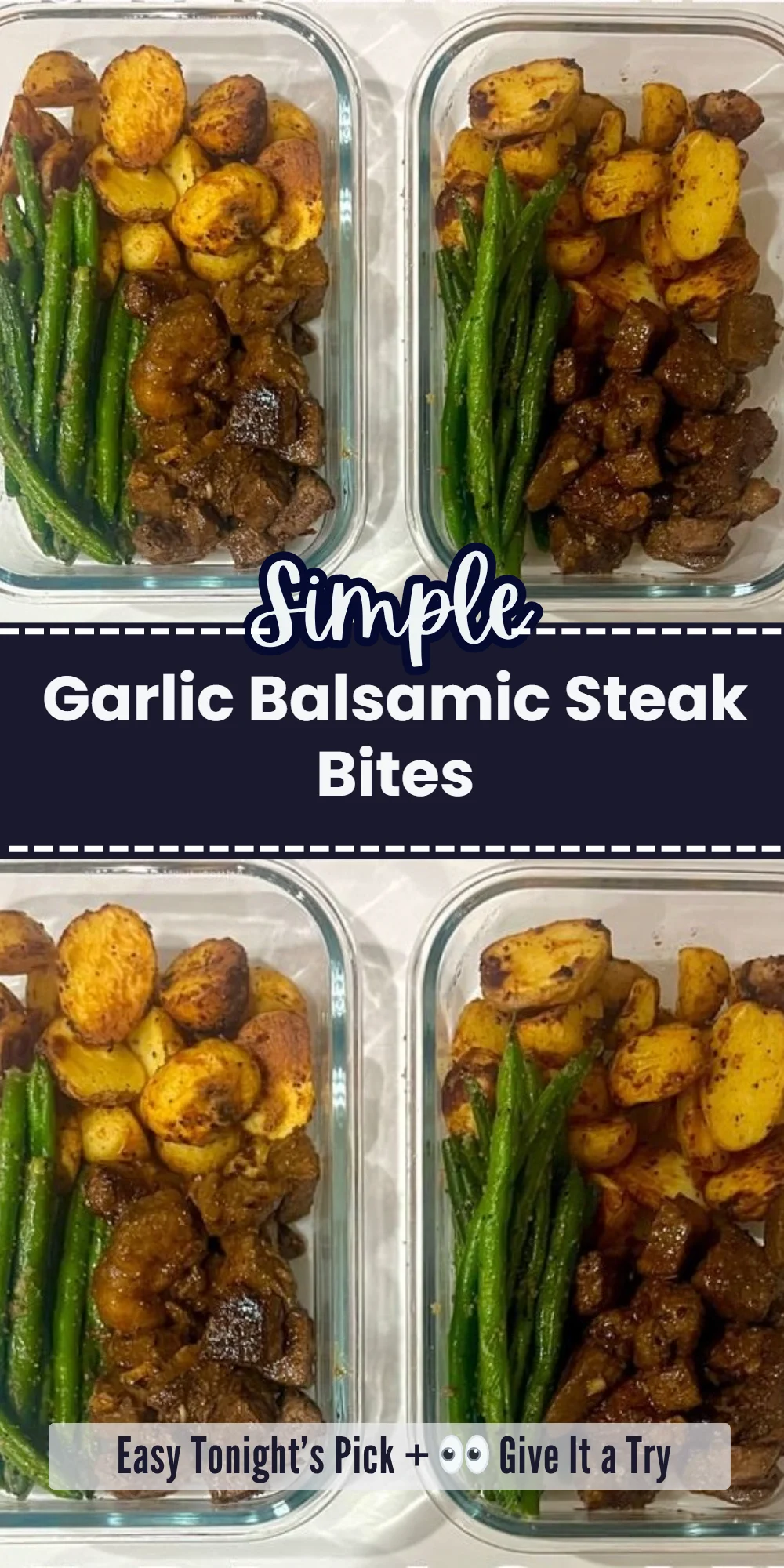 Garlic Balsamic Steak Bites