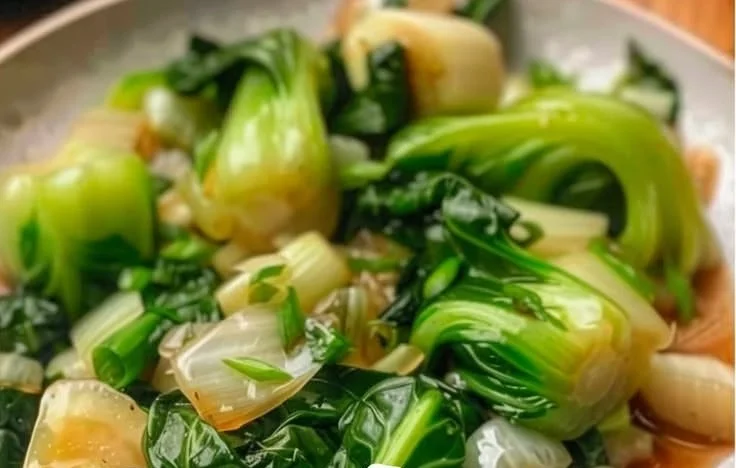 Garlic Bok Choy Stir-Fry