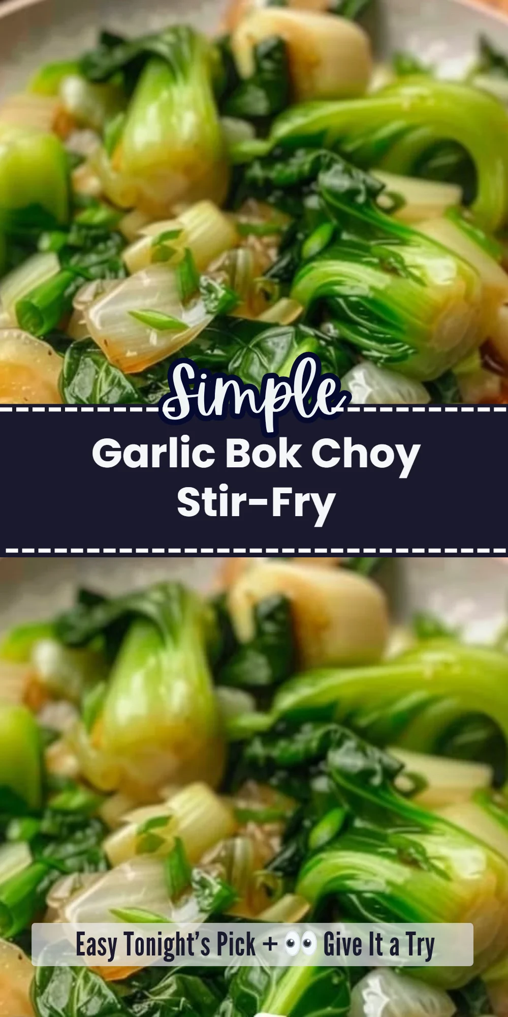 Garlic Bok Choy Stir-Fry