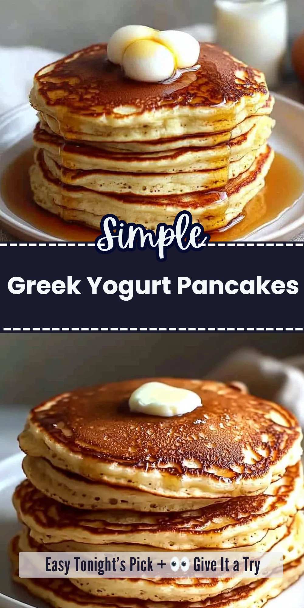 Greek Yogurt Pancakes