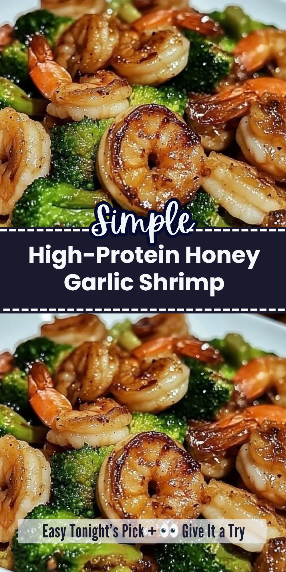 High-Protein Honey Garlic Shrimp