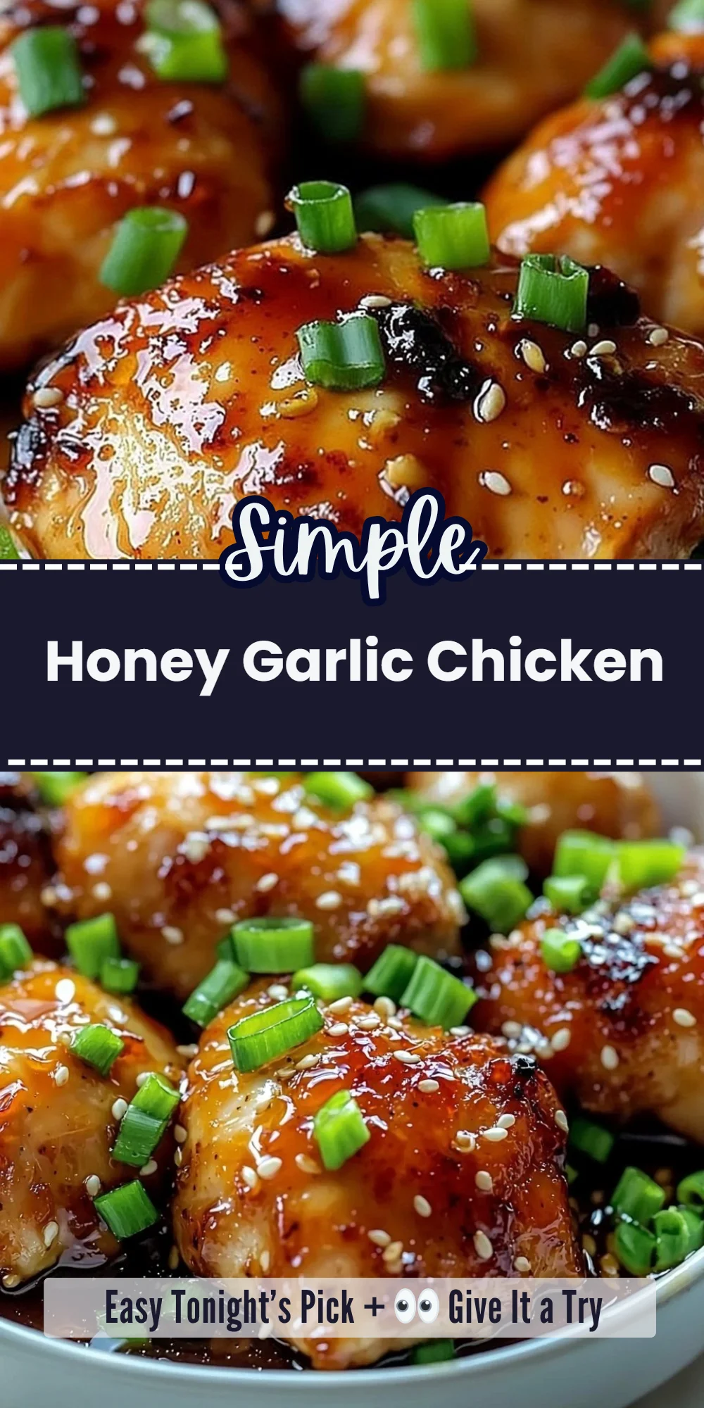 Honey Garlic Chicken