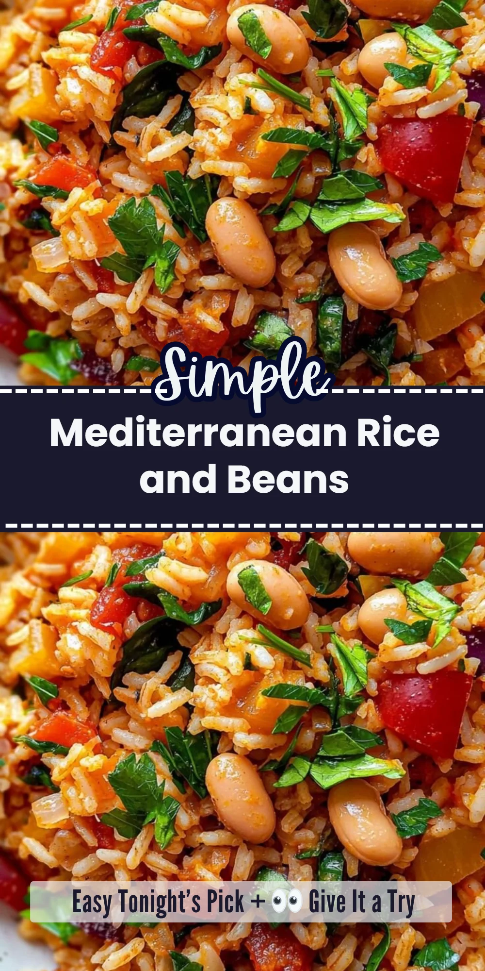 Mediterranean Rice and Beans