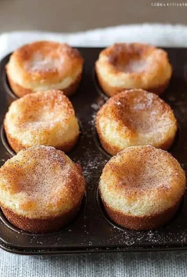 Mini French Breakfast Puffs on a plate, perfect for a delicious breakfast