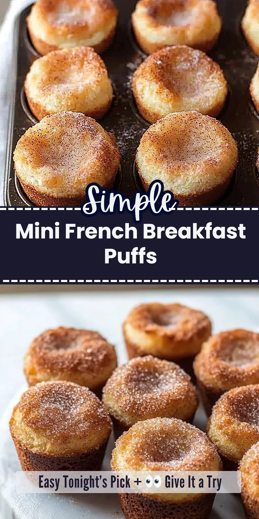 Mini French Breakfast Puffs