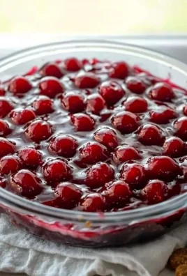 No-bake cherry cheesecake topped with fresh cherries and whipped cream