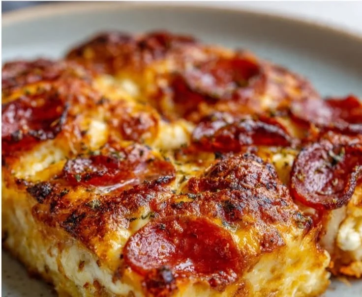 Pizza Cottage Cheese Bake