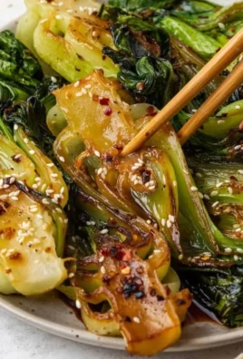 Quick Bok Choy stir-fry with garlic and ginger recipe