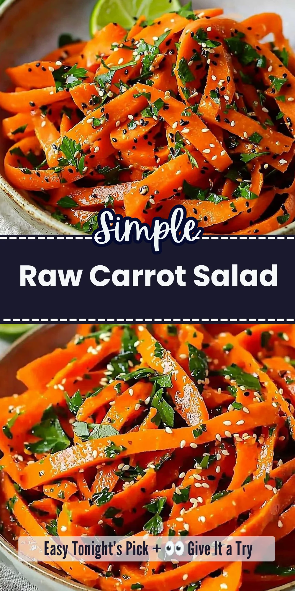 Raw Carrot Salad