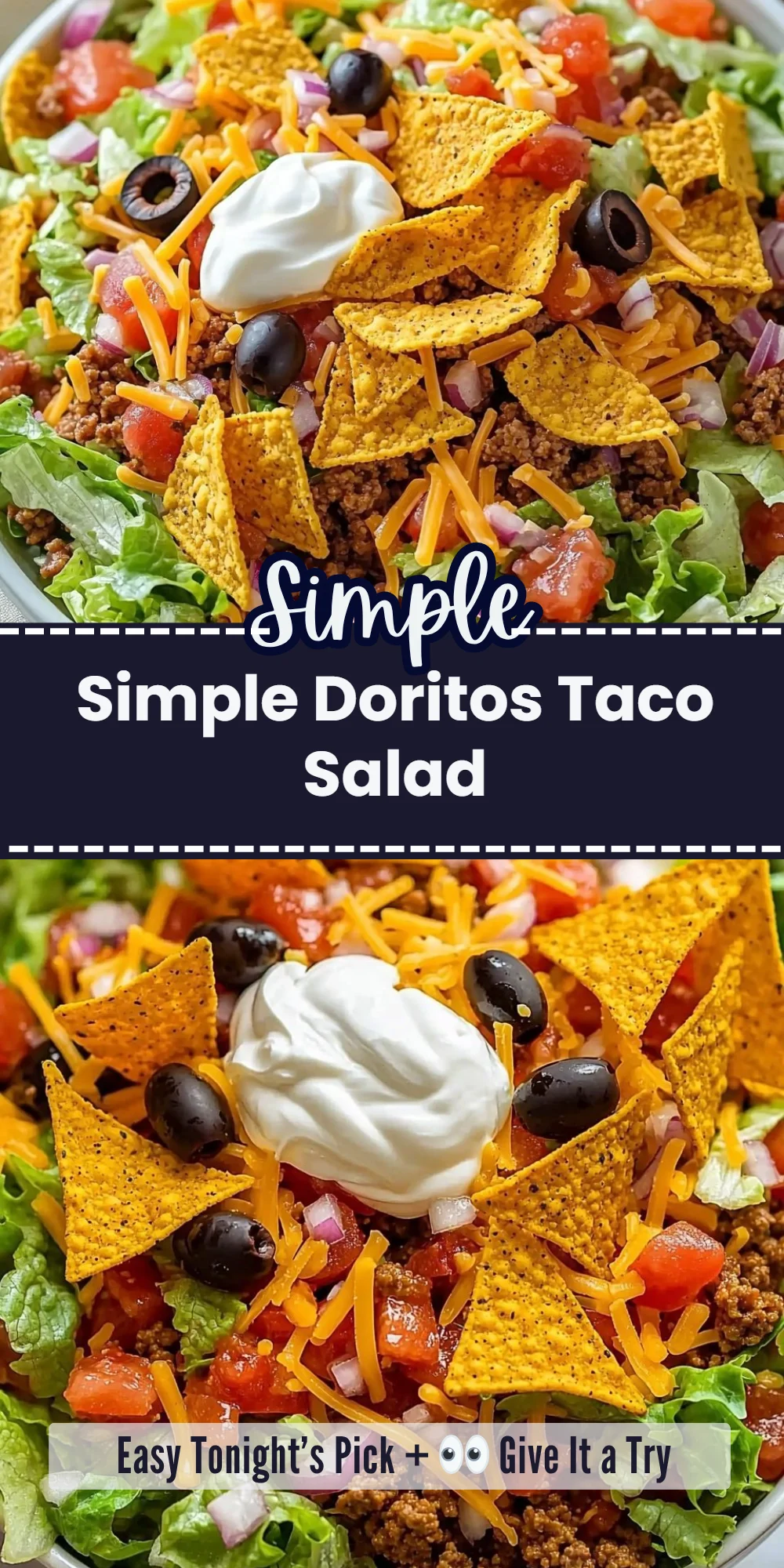 Simple Doritos Taco Salad