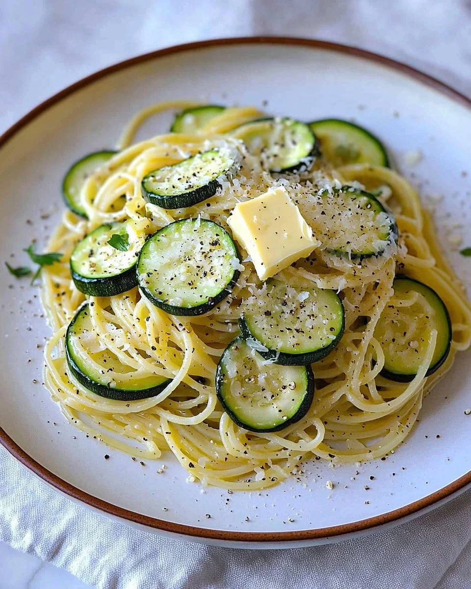 Delicious Spaghetti Alla Nerano, Stanley Tucci's favorite zucchini pasta dish.