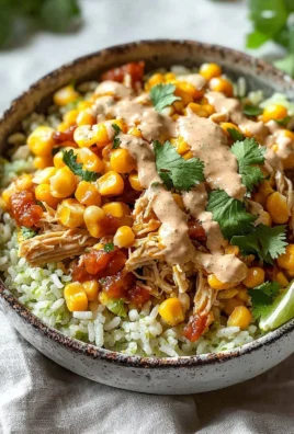 Delicious Street Corn Chicken Rice Bowls with fresh ingredients