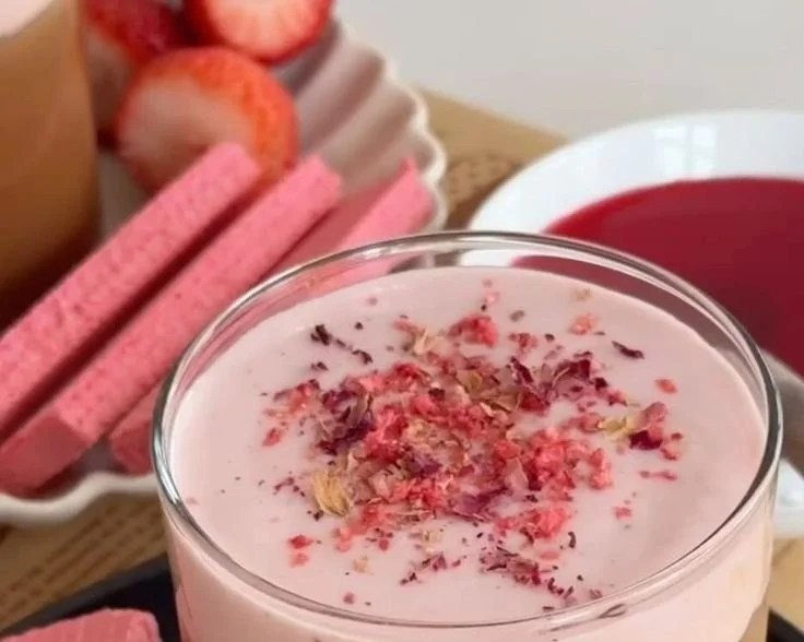 Delicious Valentine's Coffee drink inspired by Starbucks, perfect for romance.