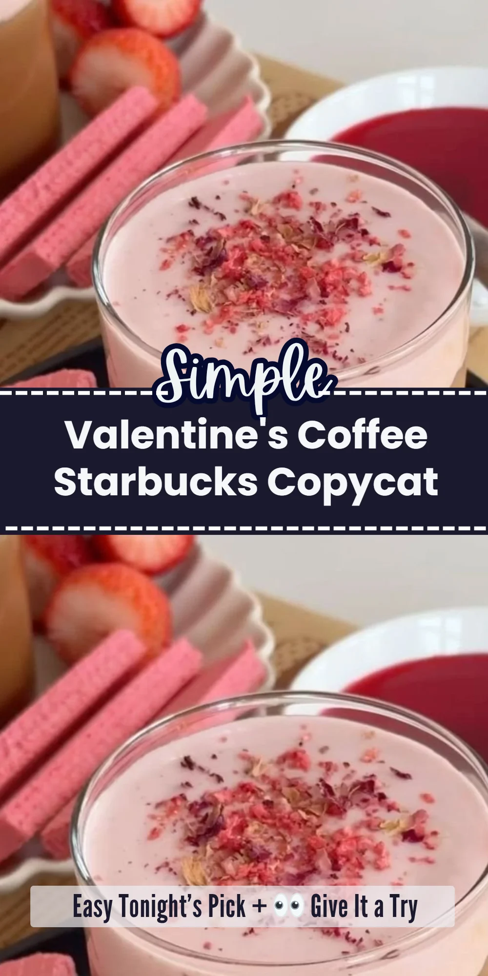Valentine's Coffee Starbucks Copycat