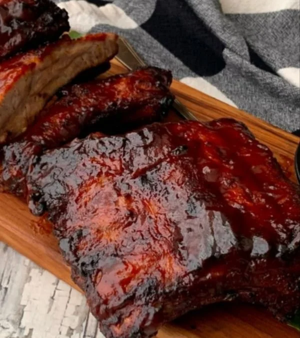 Air Fryer BBQ Ribs
