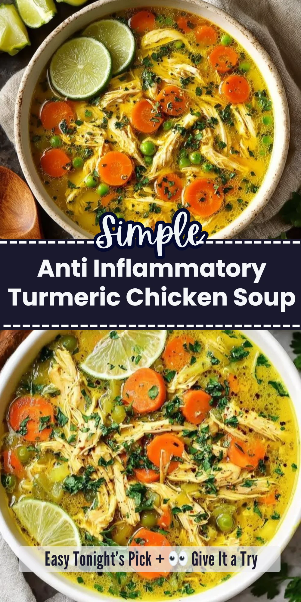 Anti Inflammatory Turmeric Chicken Soup