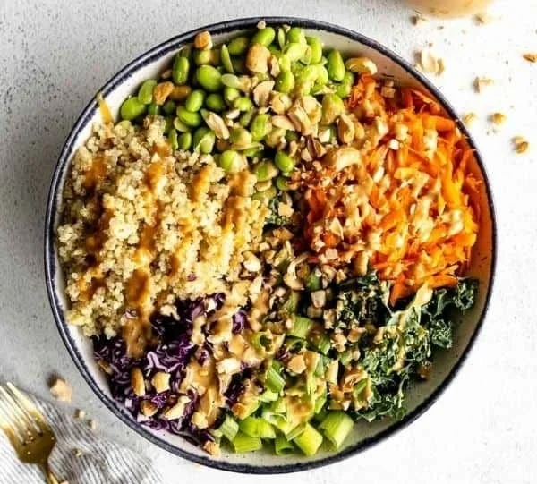 Asian Crunch Edamame Salad