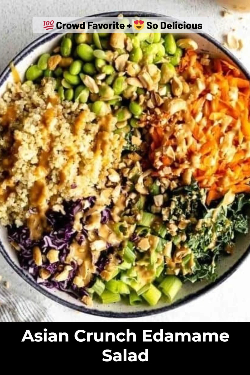 Asian Crunch Edamame Salad