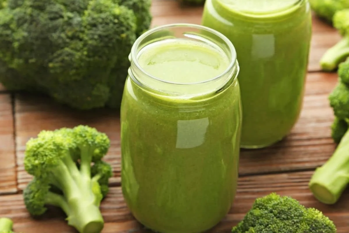 Broccoli Juice Recipe (Juicer or Blender)