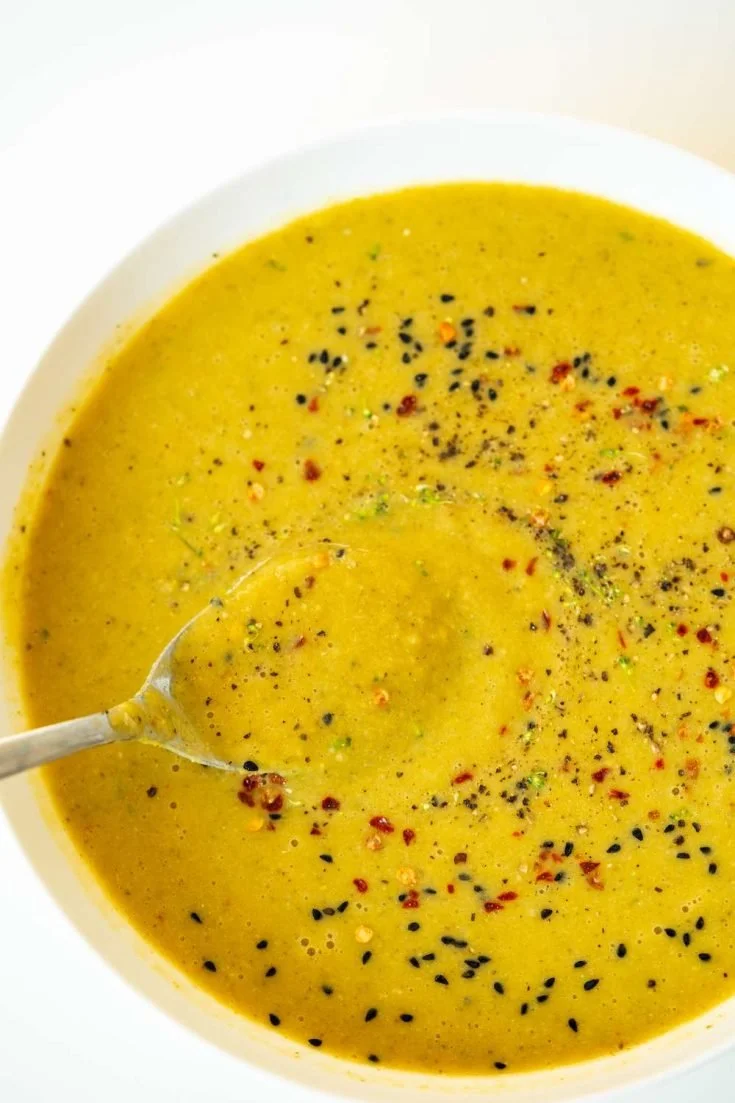 Broccoli Red Lentil Detox Soup