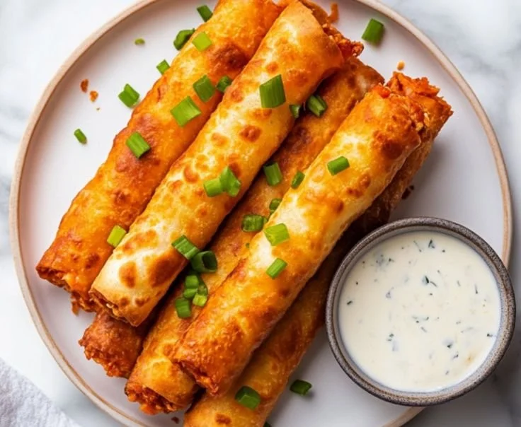 Buffalo Chicken Taquitos