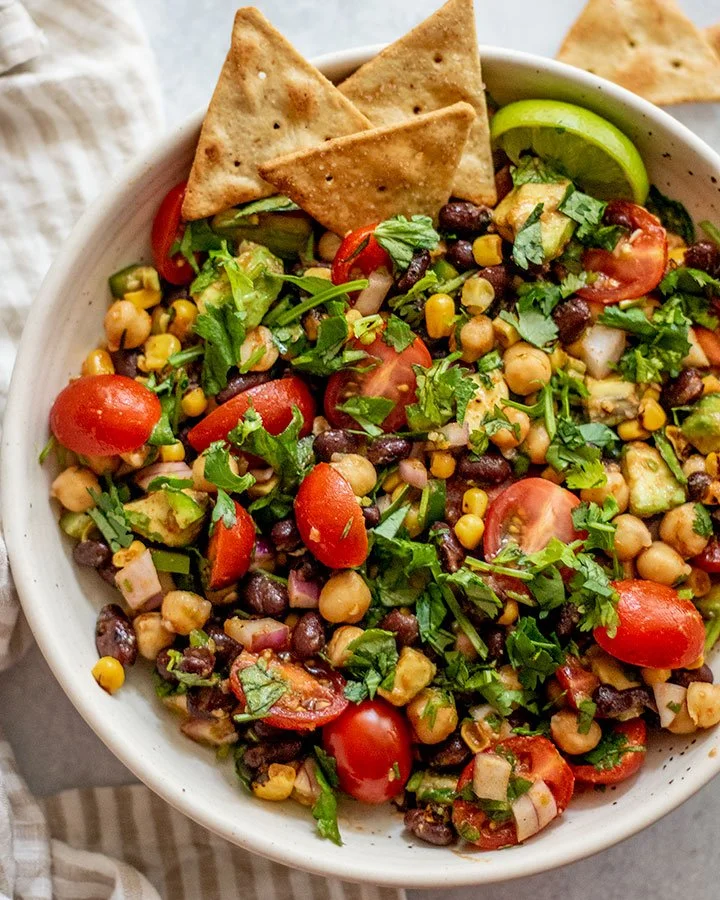 Chili Lime Bean Salad