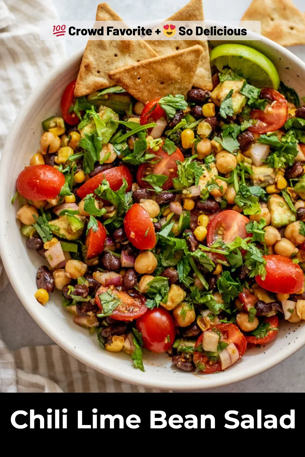 Chili Lime Bean Salad
