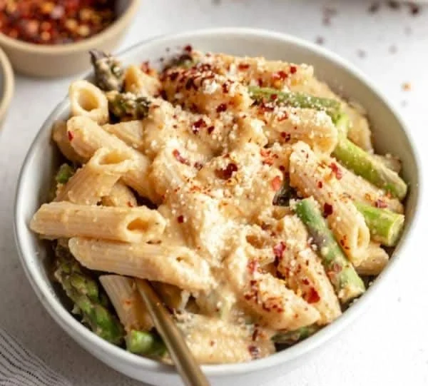 Creamy Dairy-Free Lemon White Bean Pasta