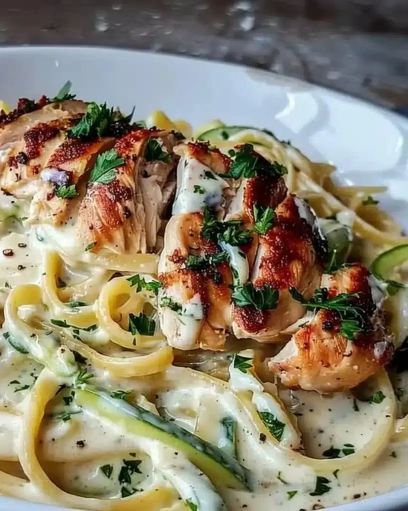Creamy Keto Chicken Alfredo