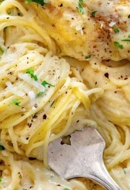 Delicious Crock Pot Angel Chicken served on a plate, ready to enjoy.