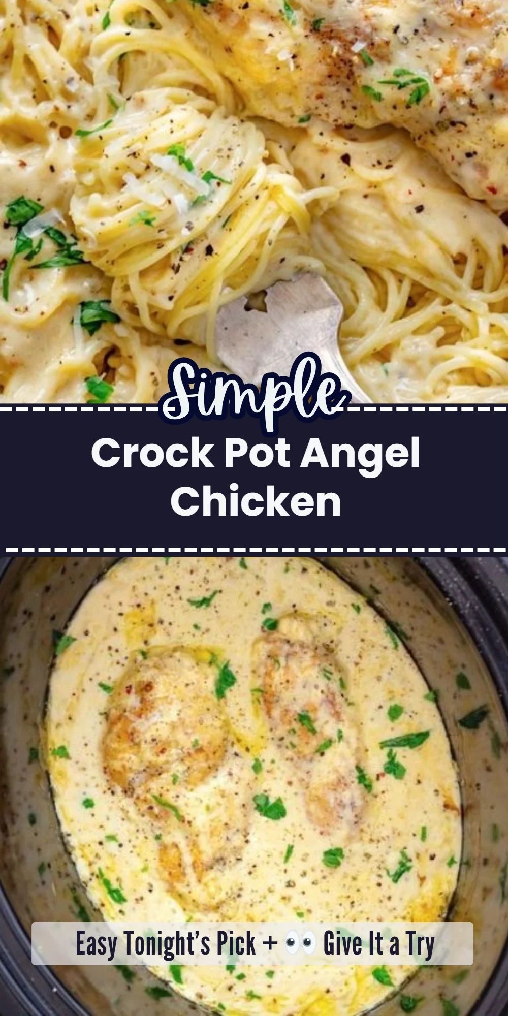 Crock Pot Angel Chicken
