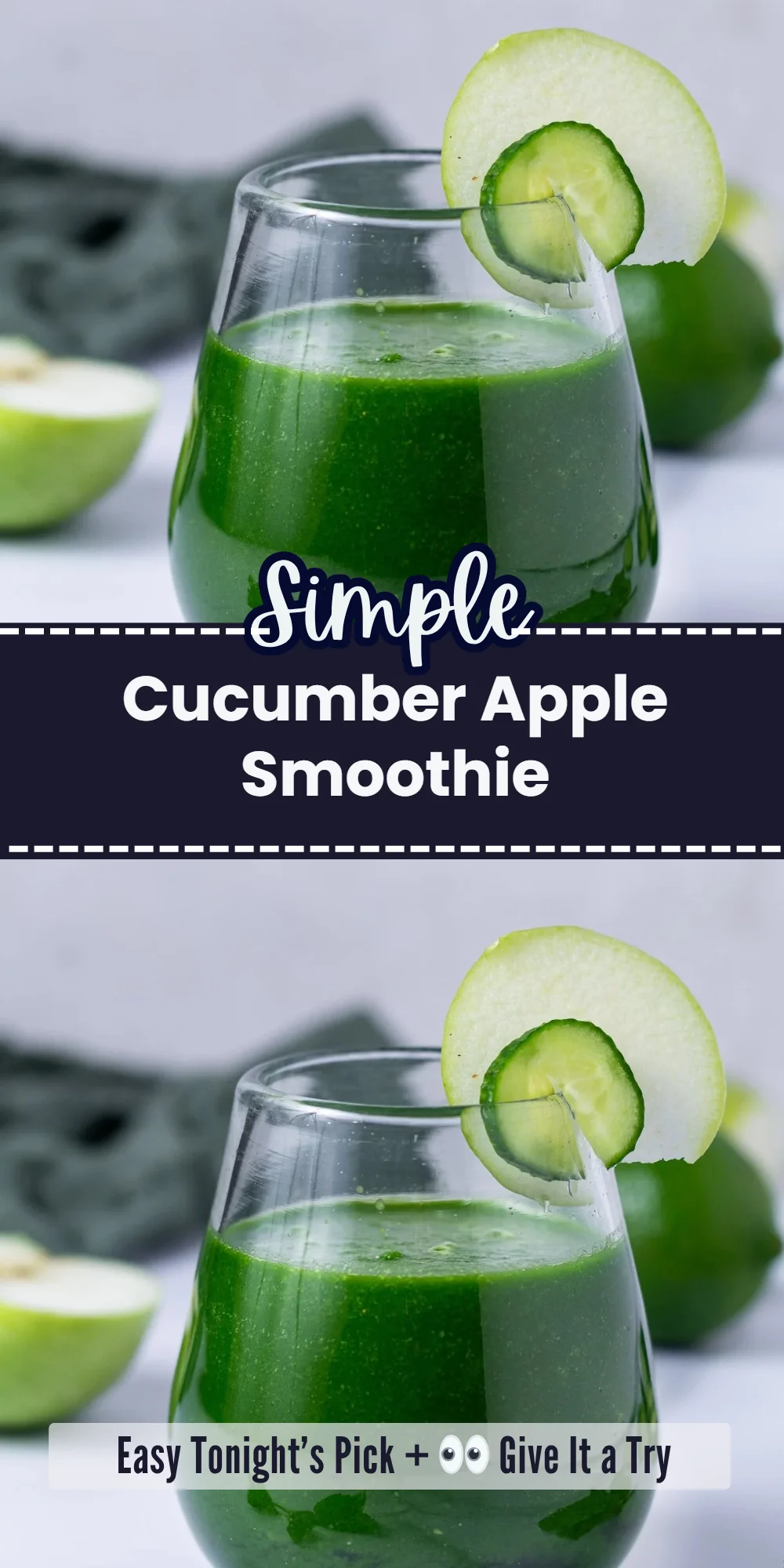 Cucumber Apple Smoothie