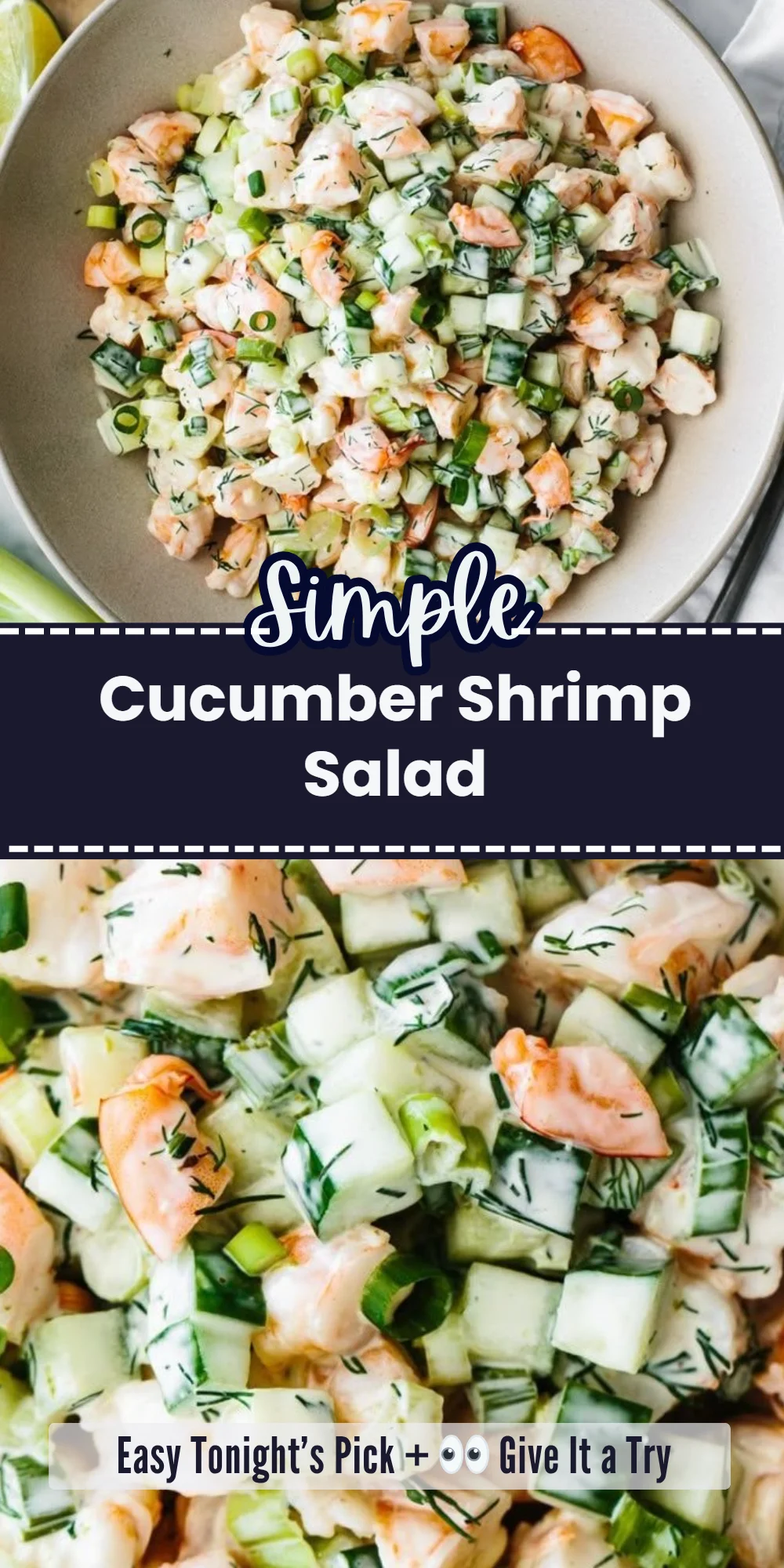 Cucumber Shrimp Salad