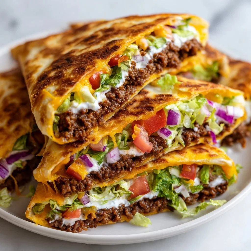 Easy Beef Crunchwraps
