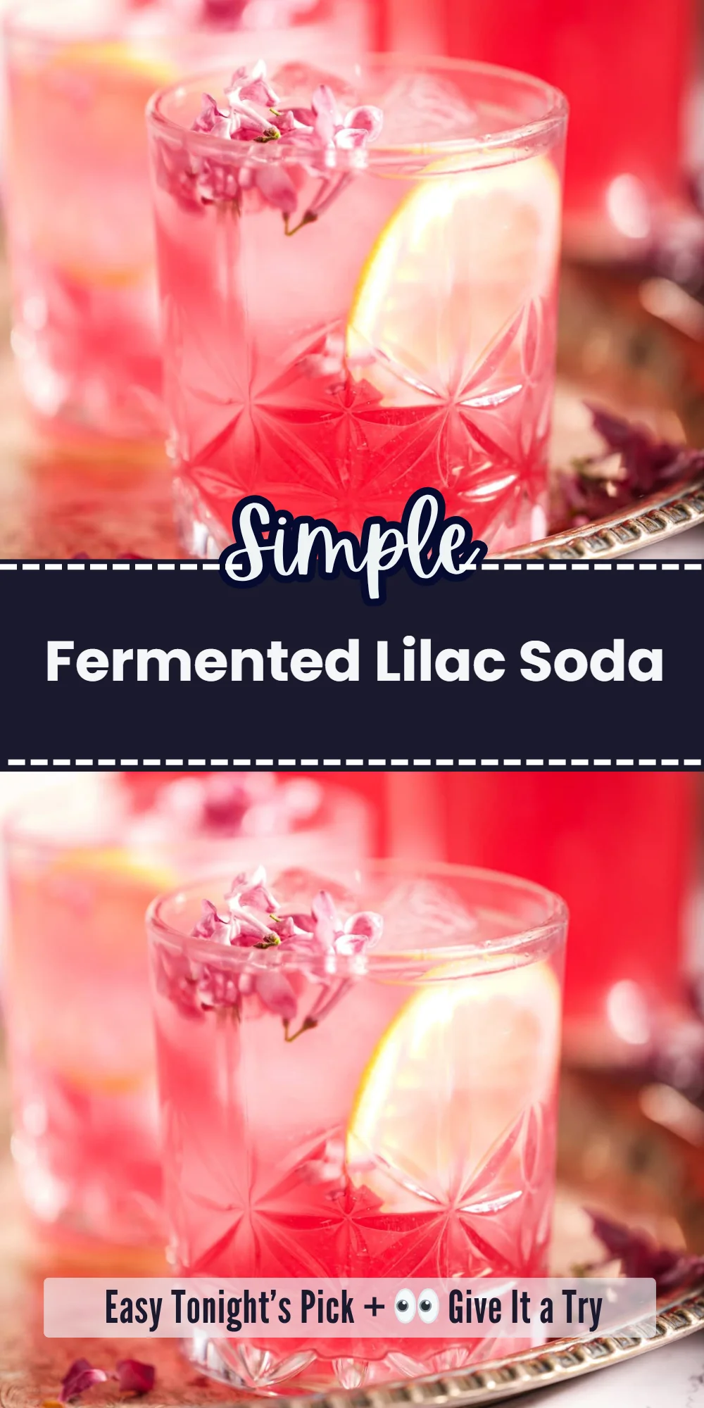 Fermented Lilac Soda